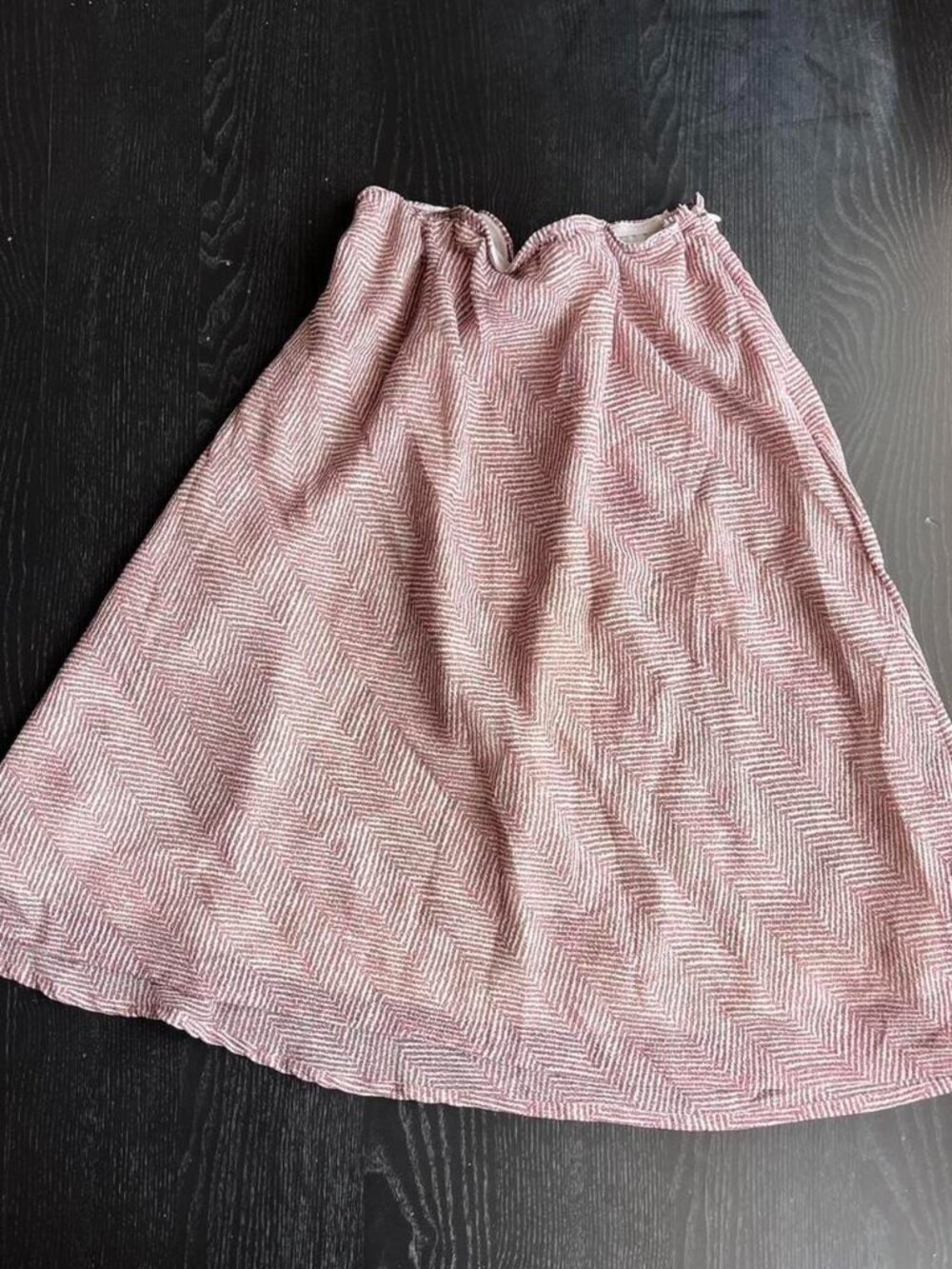 Jaclyn Smith Herringbone A-Line Skirt